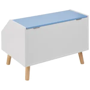 Beliani Modern Storage Cabinet Blue CASPER