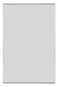 MirrorOutlet Artus -Silver Aluminium Edged Wall Mirror 35" X 24" (90CM X 60CM)