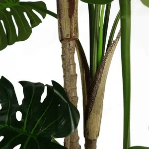 Artificial Monstera Plant 150cm Luxury Cheese Plant 5ft Tall Botanik