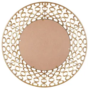 Wall Mirror BOURDON Metal Gold