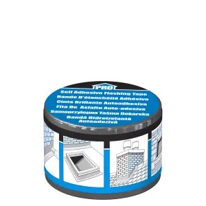 Roof pro Butyl Grey Tape (L)10m (W)100mm