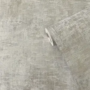 Lustre Collection Metallic Distressed Wallpaper Roll