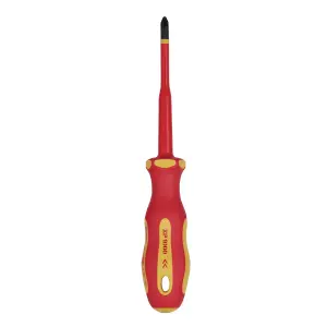 Draper  XP1000 VDE Slimline PZ Type Screwdriver, No.2 x 100mm 02166