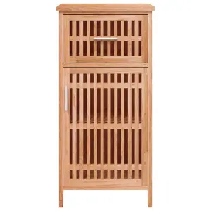 Berkfield Bathroom Cabinet 42x29x82 cm Solid Wood Walnut