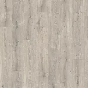 GoodHome Rowley Grey Wood effect Laminate Flooring Sample