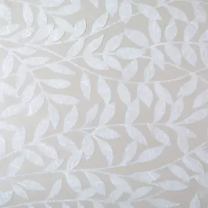 D-C-Fix White Leaves Window film, (L)1.5m (W)0.45m