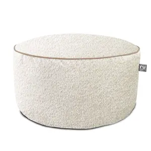 rucomfy Snug Drum Pouffe Beanbag - Oat