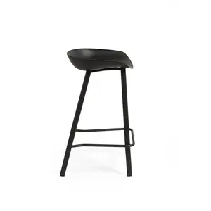 Dragan Bar Stool (Set of 2) Black