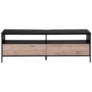 Beliani Modern TV Stand Black SYDNEY