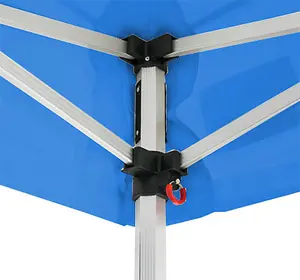 3m x 4.5m Extreme 40 Instant Shelter Pop Up Gazebos Frame & Canopy - Royal Blue