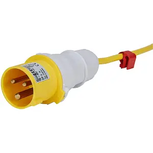 Brennenstuhl Extension Cable CEE 110V 14m Yellow H05VV-F 3G2.5 Heavy Duty 2.5mm