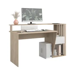 PARISOT PALOMA DESK  OAK WHITE