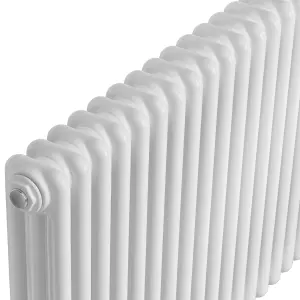 Terma 230V 1kW White Smart Horizontal Oil-filled radiator (H) 600mm x (W) 834mm