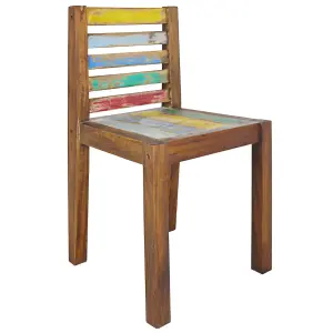 Berkfield Dining Chairs 6 pcs Solid Reclaimed Wood