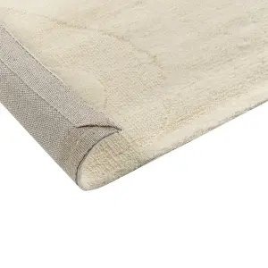 Wool Area Rug 160 x 230 cm Beige SASNAK