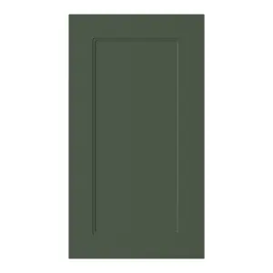 GoodHome Artemisia Matt dark green Shaker Highline Cabinet door (W)400mm (H)715mm (T)18mm