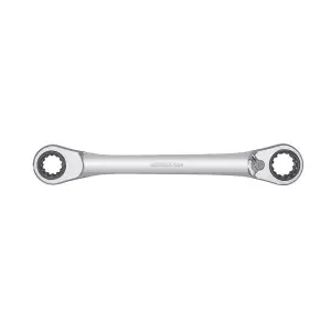 Double Ring Ratchet Spannner Set 10+13+17+19mm