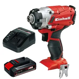 Einhell 18v Power X-Change Cordless Impact Driver TE-CI 18 + Charging Kit