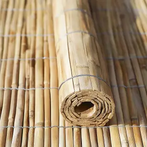 Premium Bamboo Slat Fencing Screening Rolls 4m(L) x 1.2m(H)