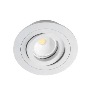 Luminosa Helium Recessed Downlight Light White