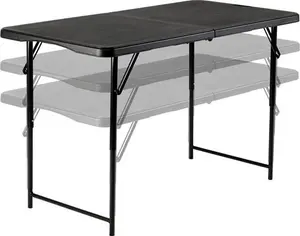 Hartleys 4ft Black Folding Table