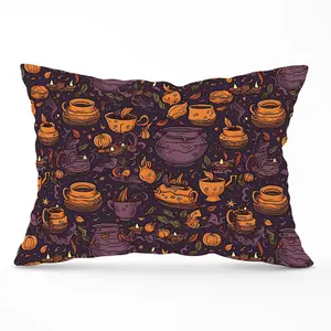 Wicked Witches Bubbling Cauldrons Cushions 33cm x 48cm