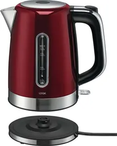 LOGIK L17SKR21 Jug Kettle - Red 1933