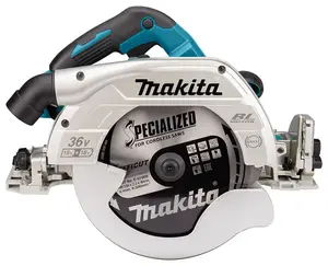 Makita DHS900Z Twin 18v 36v 235mm 9" Brushless Circular Saw LXT Guide Rail Base