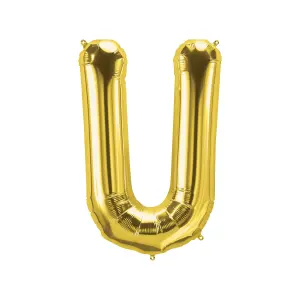 Realmax U Foil Balloon Gold (One Size)