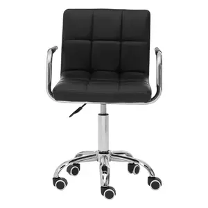 Interiors by Premier Black Home Office Chair with Swivel Base