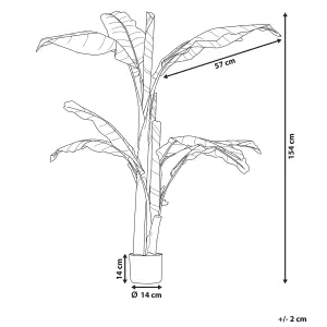 Artificial Plant BANANA TREE Green