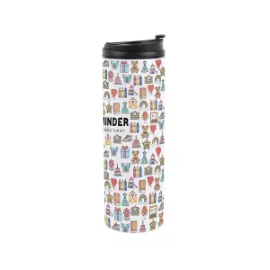 Childminder Travel Mug - Novelty Nanny Babysitter Gift - Stainless Steel Vacuum-Sealed Double-Walled Hot/Cold Drinks Travel Flask