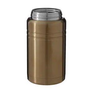 Maison by Premier Manhattan Gold Finish Food Flask