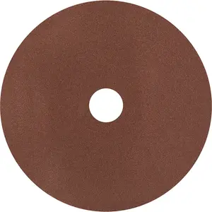 25 Pack 115mm Fibre Backed Sanding Discs - 120 Grit for Wood and Metal