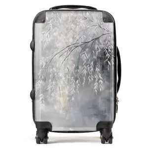 Wintery Tree Design  Suitcase - Cabin