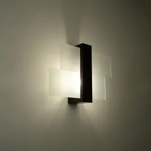 Feniks Wood Bronze 1 Light Classic Wall Light