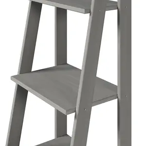 Corona Grey Wax Ladder Bookcase