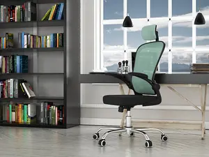 Dory Swivel Chair Green in Modern Style