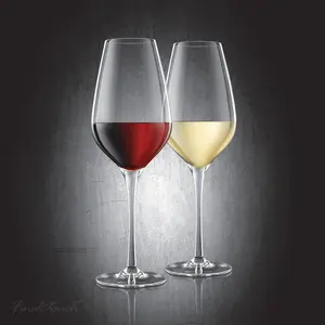 620ml Crystal Wine Glass Set (Set of 6)