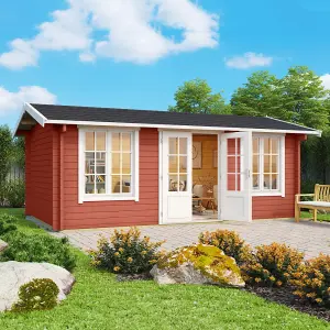 Lasita Pembrokshire Log Cabin - 4.8m x 2.8m - Garden Summer House