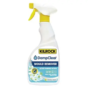 Kilrock Damp Clear Active Mould Remover Foaming Spray 500ml