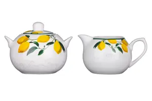 Orchard Fruits Lemon Tree Sugar And Cream Set