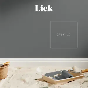 Lick Grey 17 Matt Emulsion paint, 2.5L