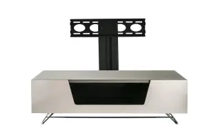 Chromium TV-Stand Ivory + Bracket