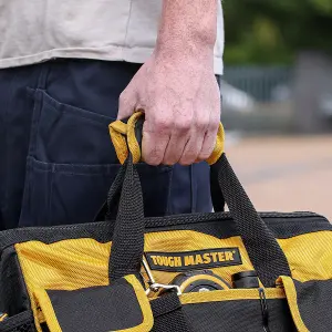 TOUGH MASTER TM-TB0216 16" Open Mouth Heavy Duty Tool Bag