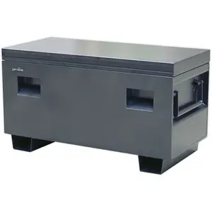 Heavy Duty Steel Truck Box with Locking Mechanism and Recessed Handles - 1065mm x 510mm x 595mm