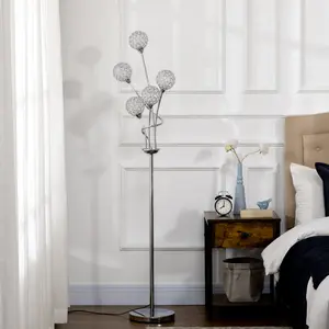 Congerville 156cm Tree Floor Lamp Silver