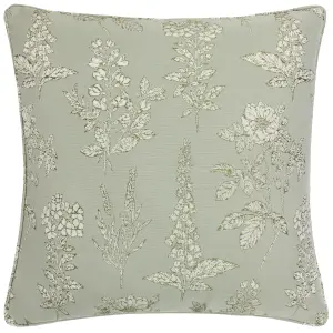 Wylder Sophia Floral Jacquard Feather Filled Cushion