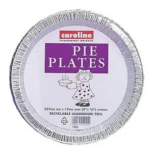 Caroline Family Pie Plate Silver (10in)