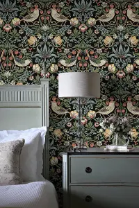 Aves Garden Vintage Peel and Stick Wallpaper